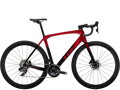 Trek Domane SLR 7 AXS Gen 4 - Fumée rouge métallique à fumée de carbone rouge