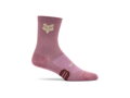 Chaussettes de vélo de montagne Fox Racing x Trek Ranger. - Violet clair