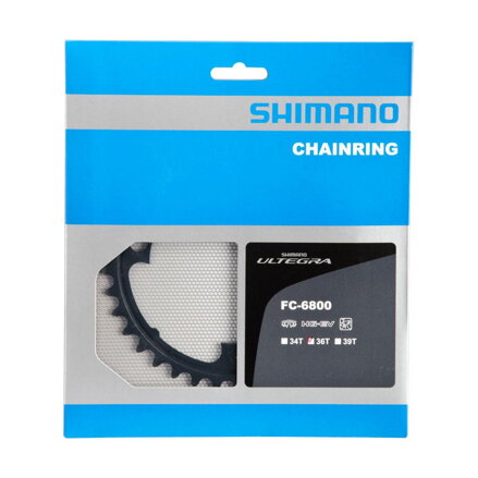 Boîte de vitesses SHIMANO 36z. FC-6800 Ultegra noir 110mm