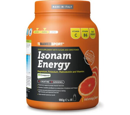 NAMEDSPORT Boisson ISONAM ENERGY orange 480g