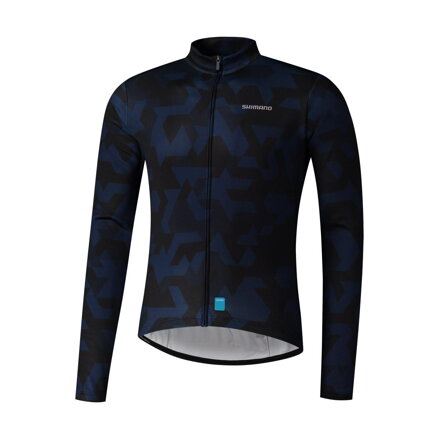 Maillot SHIMANO VERTEX TEAM LONG noir