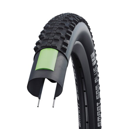 SCHWALBE Pneu SMART SAM PLUS (42-622) 28x1,60 700x40C Performance 67EPI GreenGuard 835g Noir