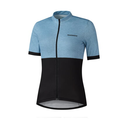 SHIMANO Maillot femme ELEMENT bleu pâle