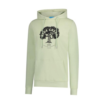 SHIMANO GRAPHIC HOODIE vert pâle