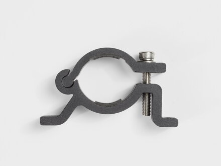 Bontrager Clamp pour guidon 31.8 pour le montage d'un porte-bidon - Noir