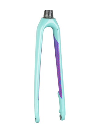 Fourche à disque Trek 2018 Crockett Gen 2 700c - Vert Miami/Ultraviolet