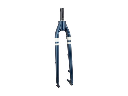 Fourche rigide en acier sans filetage Trek Verve Disc 2024 - Bleu aqua foncé