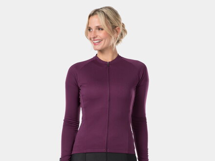 Maillot Bontrager Circuit WSD manches longues violet