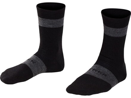 Chaussettes Bontrager Trek Race Crew Merino Wool noir