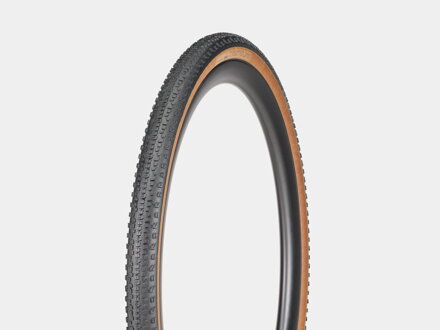 Pneu Bontrager Betasso RSL GX TLR 700x42 noir, ceinture marron