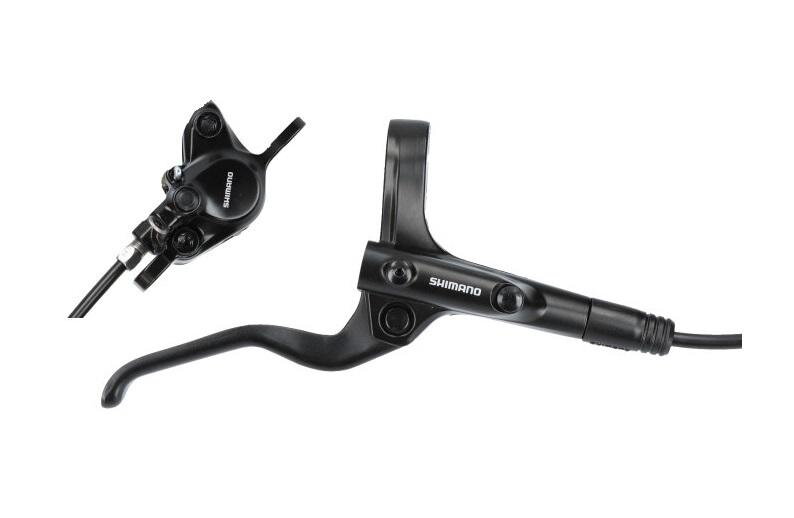 SHIMANO Frein hydr. Tuyau arrière noir Post Mount 1700 mm + plaque E-MT201. B05S