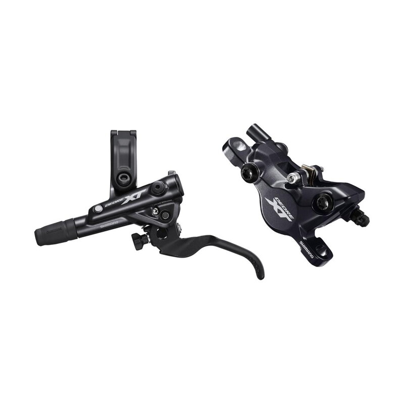 SHIMANO Frein hydraulique XT I-M8100 avant noir Post Mount 1000mm serpent. +G05A