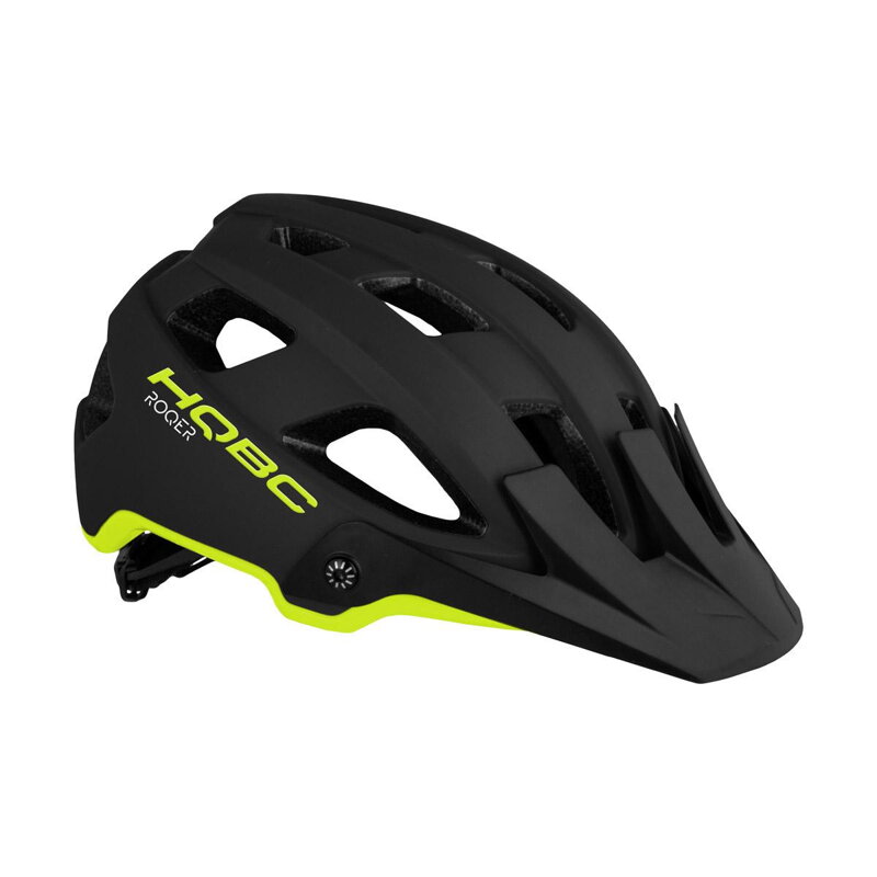 HQBC ROQER noir/jaune fluo mat