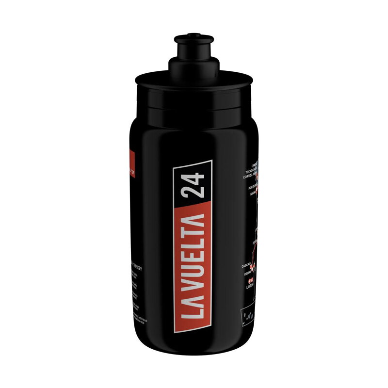 Bouteille ELITE FLY 550 Vuelta map noir 2024