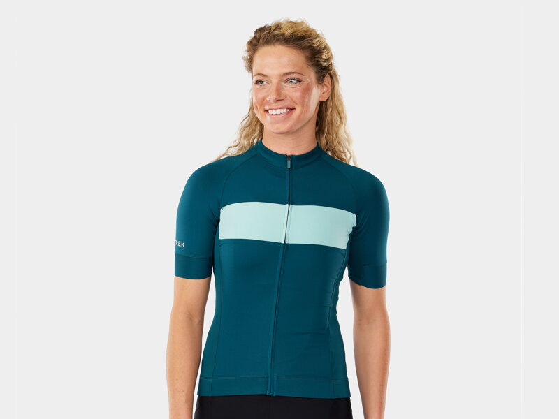 Maillot de cyclisme Trek pour femmes Circuit LTD - Genévrier/Bleu Sauge