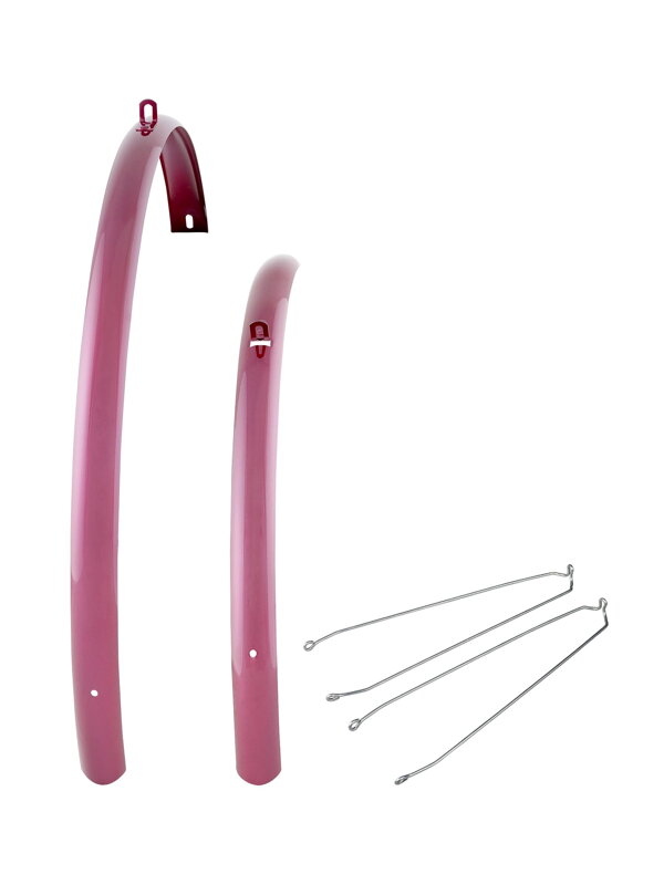 Electra Jeu de garde-boue pour vélos pour femmes Loft 7D 700c, taille S-Sangria