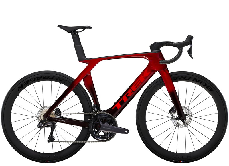 Trek Madone SLR 7 Gen 7 - Fumée rouge métallisé à fumée de carbone rouge