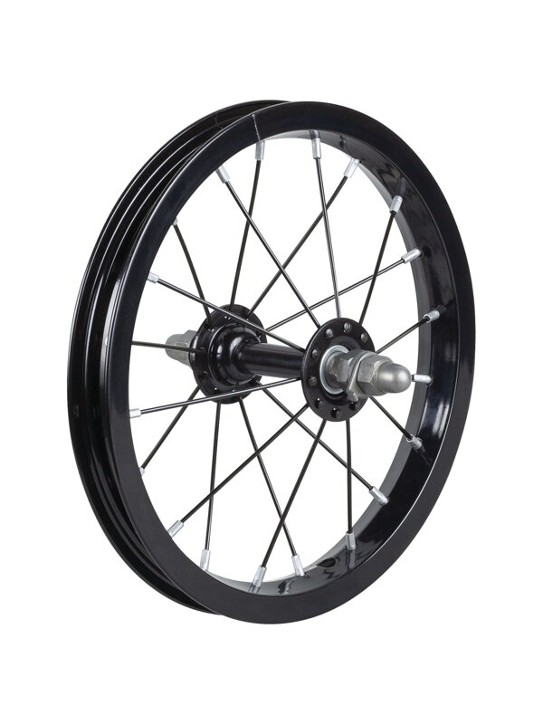 Roue filaire Trek Kickster de 12 pouces - Noir