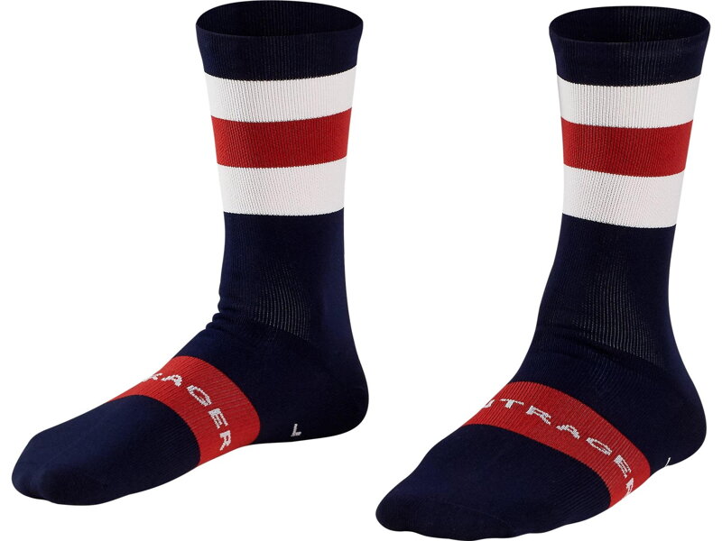 Chaussettes Bontrager Race Crew bleu foncé