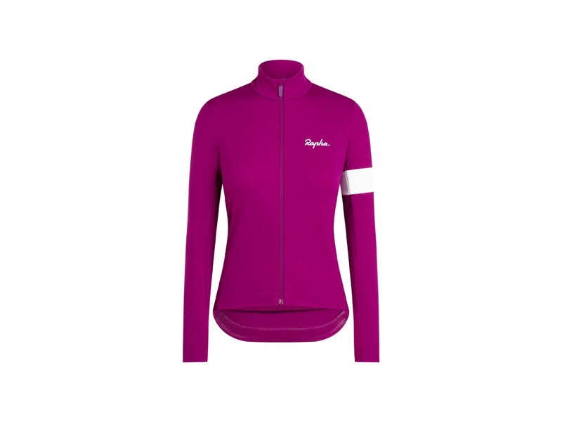 Veste de cyclisme hiver femme Rapha Core rose